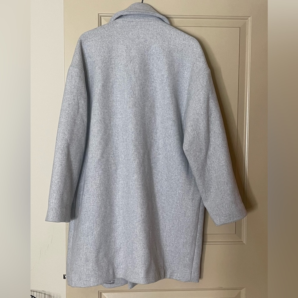 Abercrombie & Fitch Wool-Blend Dad Coat